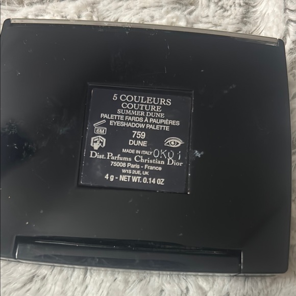 Dior Eyeshadow Palette - Gold and Orange Shades - Picture 2 of 2